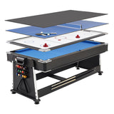 Tableblade™ PRO (7-Foot) 4 In 1 Swivel Multigame Table