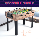 Tableblade™ WALNUT MINI (4-Foot) 4 In 1 Multigame Table