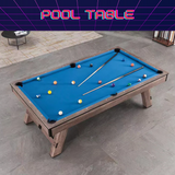 Tableblade™ AKASA (7 / 8-Foot) 3 In 1 Billiard Table