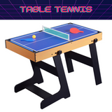 Tableblade™ PINE MINI (4-Foot) 5 In 1 Multigame Table